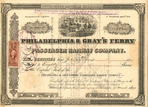 Philadelphia and Gray's Ferry Passenger Railway Co.